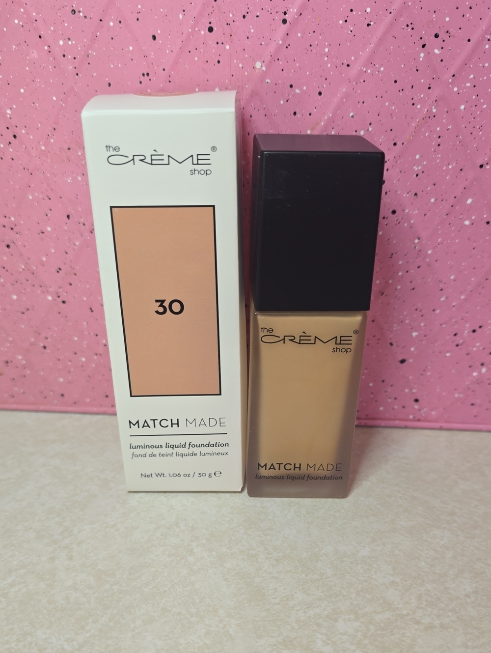 The Creme Shop Match Made Luminous Liquid Foundation - Shade 30